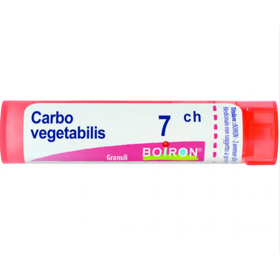 Carbo Vegetabilis 7ch Boiron Granuli