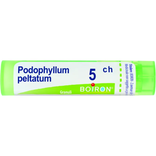 Boiron Podophyllum Peltatum Granuli 05Ch Tubo 4g