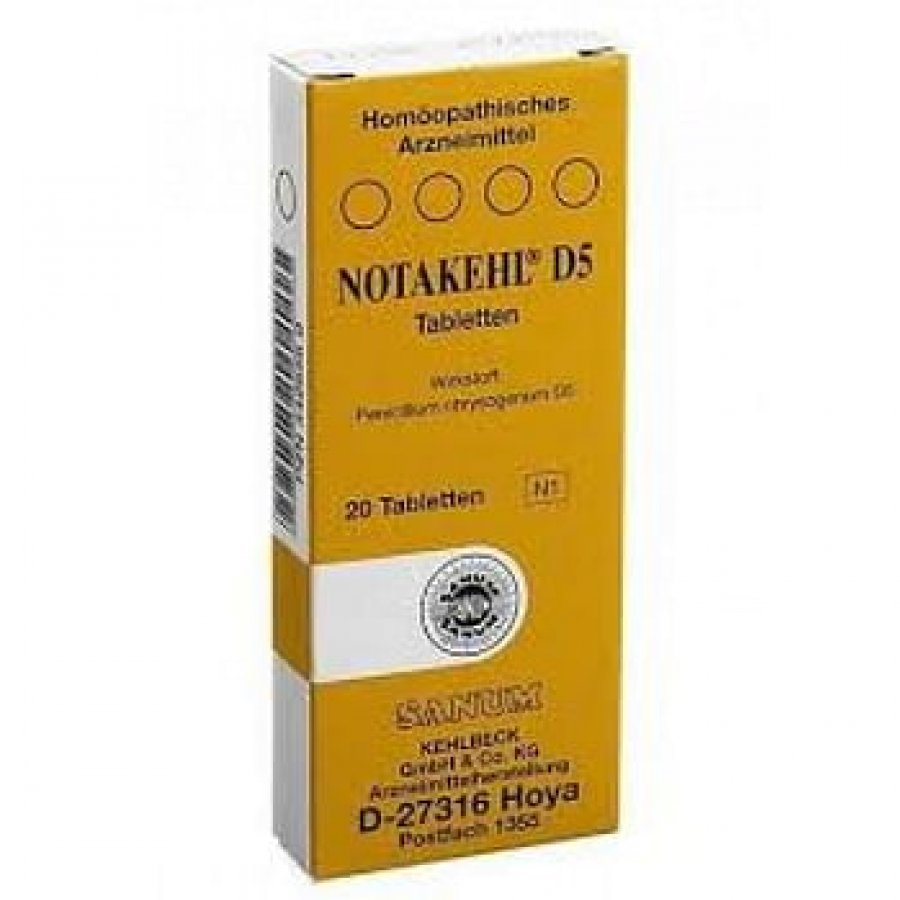 Notakehl D5 - 20 compresse