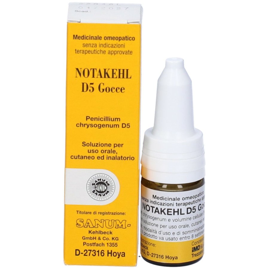 Sanum, Notakehl D5 Gocce, 10 ml