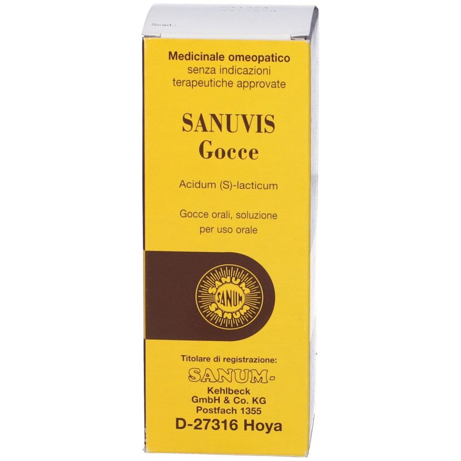 Sanuvis Gocce Omeopatiche, 100 ml