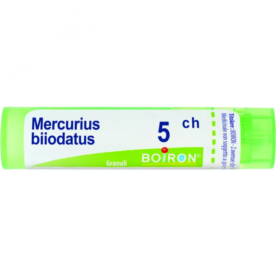 Boiron Mercurius Biiodatus Granuli 05Ch Tubo 4g