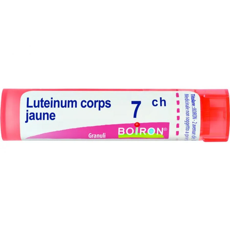 Boiron Luteinum Corps Jaune Granuli 07Ch Tubo 4g