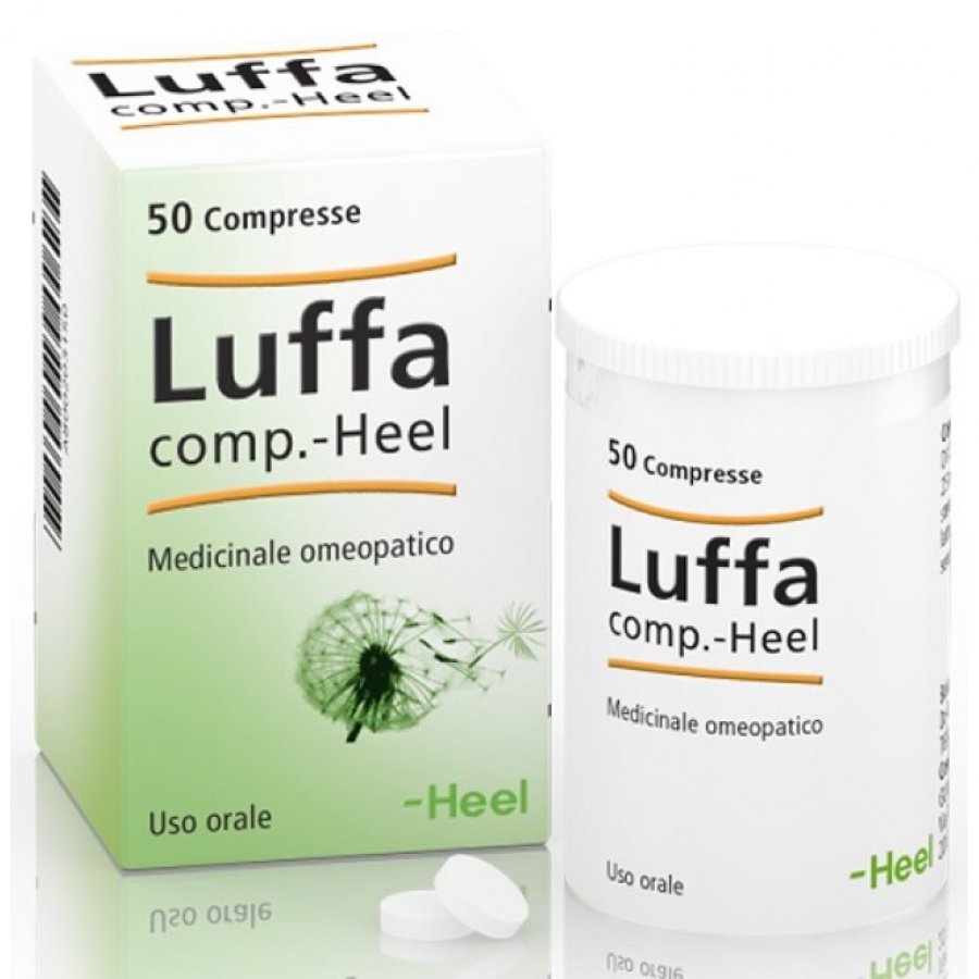 Heel Luffa Compositum 50 Compresse - Medicinale Omeopatico per Allergie e Sinusiti