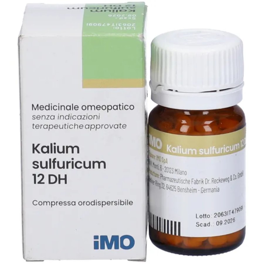 iMO Kalium Sulfuricum 12DH 200 compresse