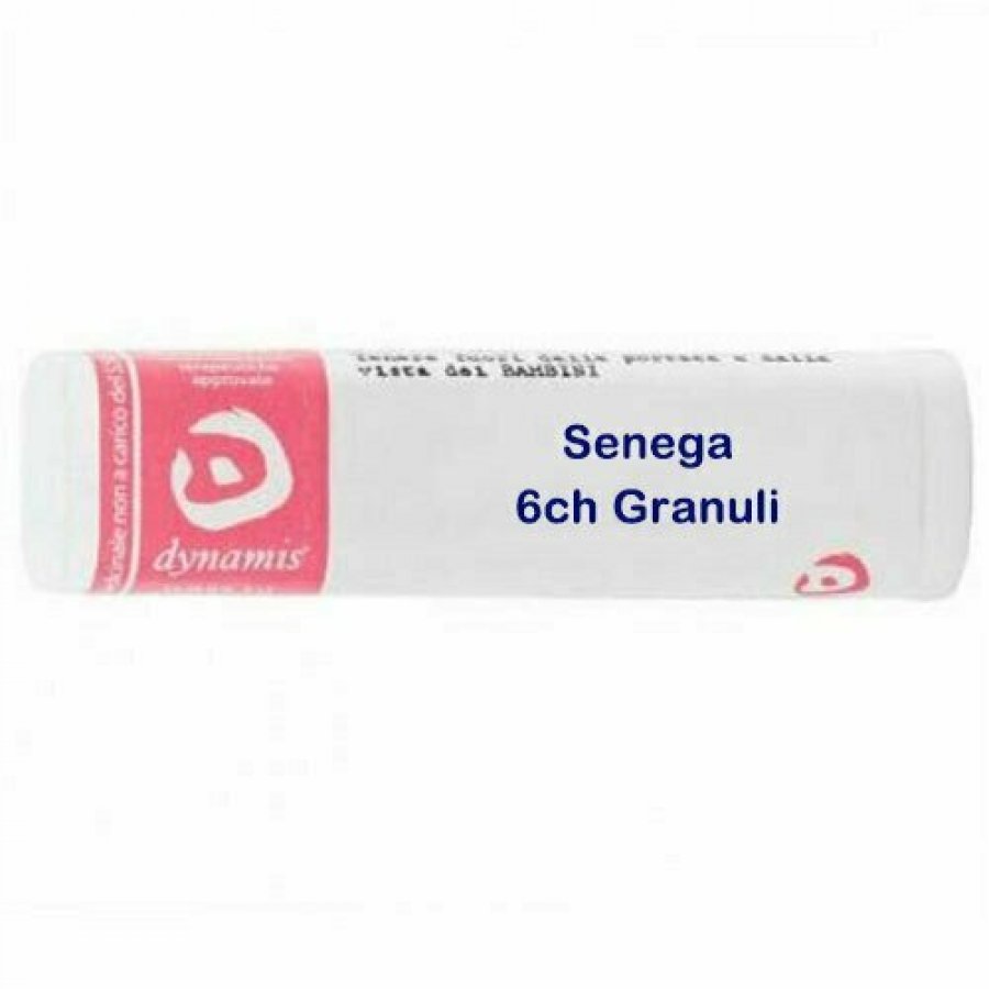 Senega 6Ch - 6g di Granuli Multidose - Rimedio Omeopatico per Sollievo dalla Tosse e Congestione Respiratoria