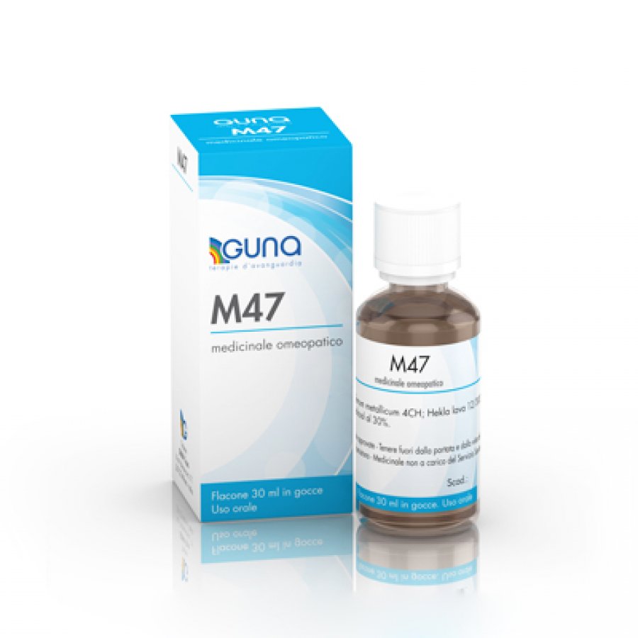 M47 Gocce 30ml - Medicinale Omeopatico Senza Indicazioni Terapeutiche Approvate - Rimedio Naturale