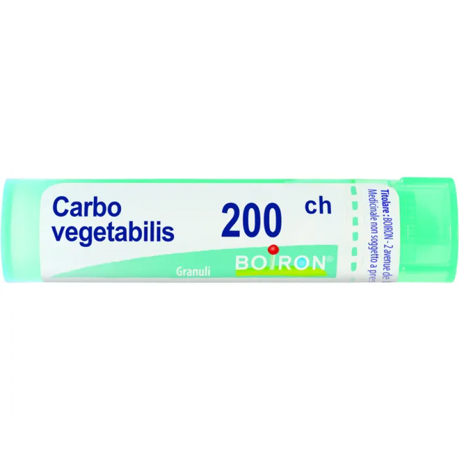 Boiron Carbo Vegetabilis Granuli 200Ch Tubo 4g