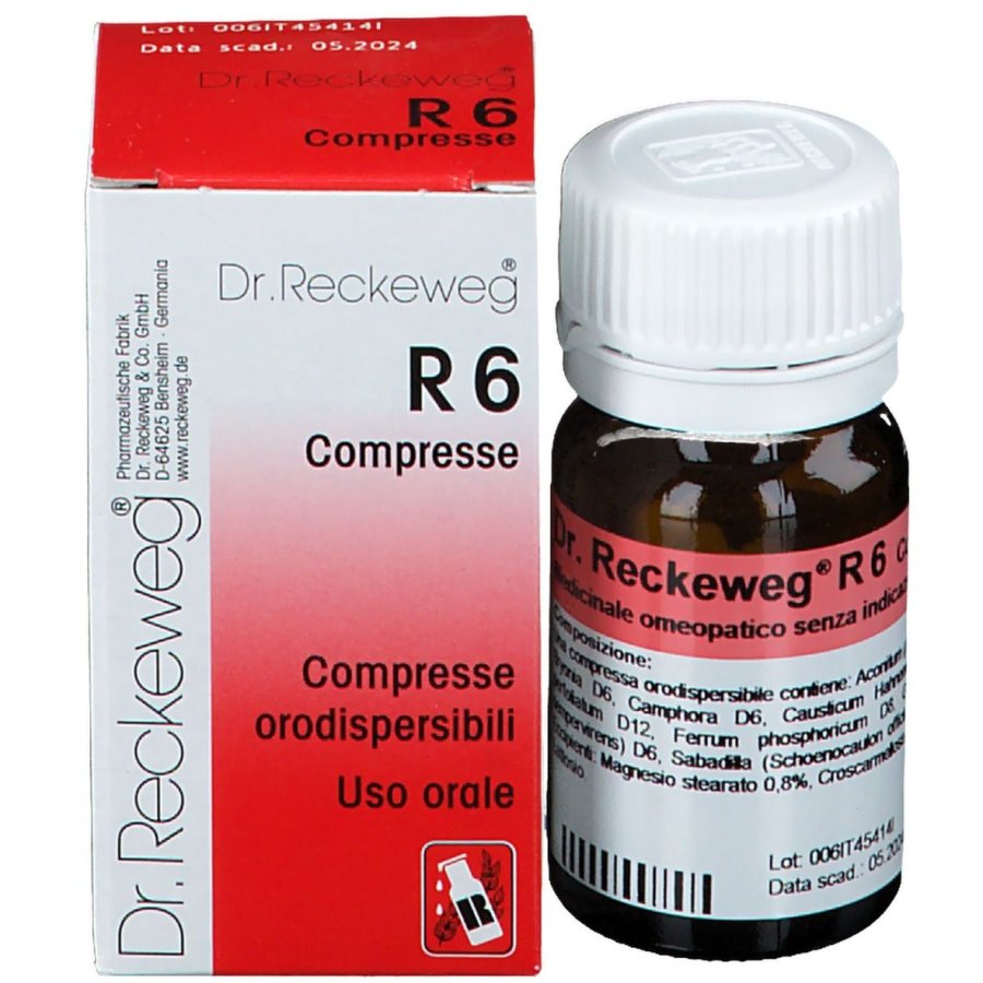 Dr. Reckeweg R6 Rimedio Omeopatico, 100 Compresse