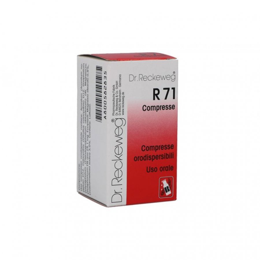 Reckeweg R71 100 Compresse - Medicinale Omeopatico per Sciatalgia
