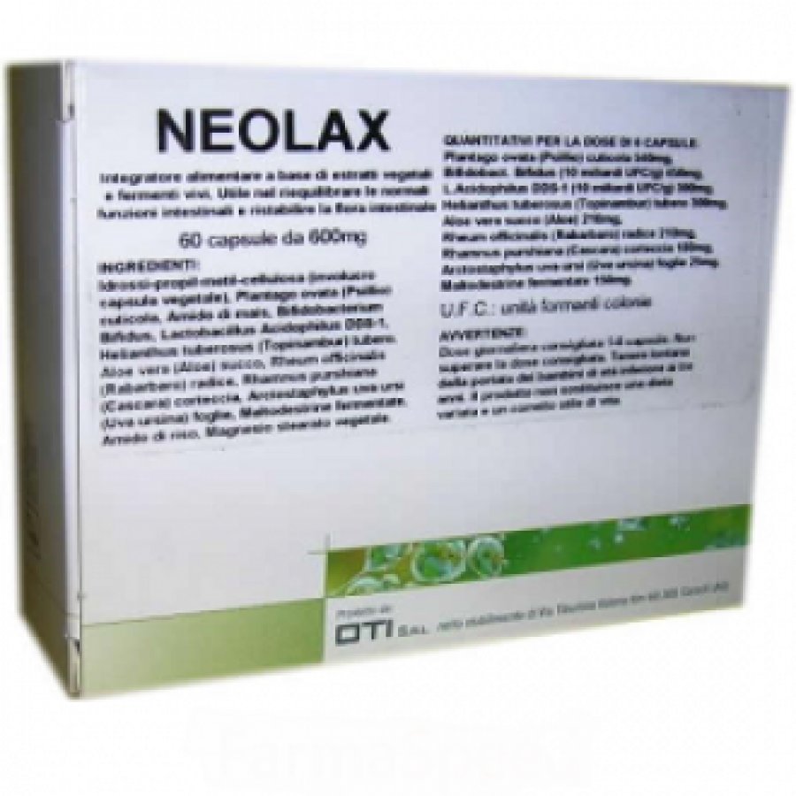 OTI NEOLAX COMP 60 CAPSULE CPS