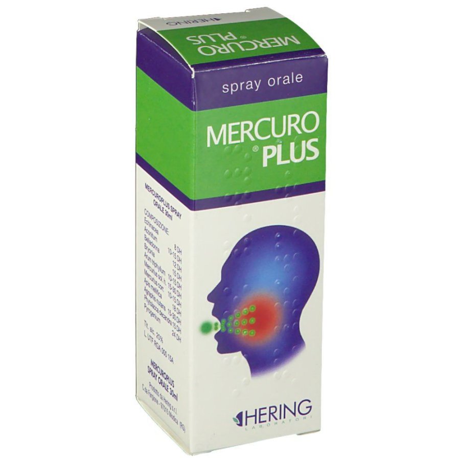 Hering, Mercuroplus Spray Orale, 30 ml