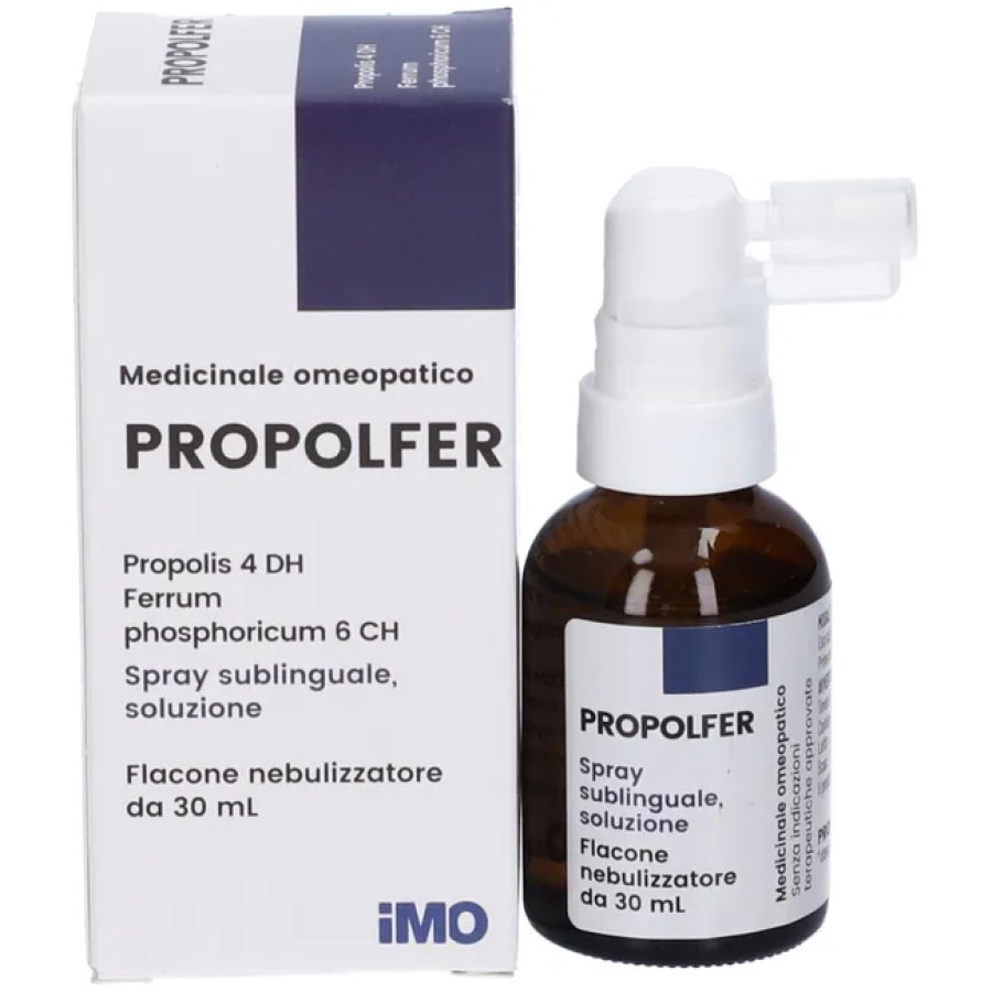 iMO Propolfer Gocce Orali Senza Alcol 30 ml