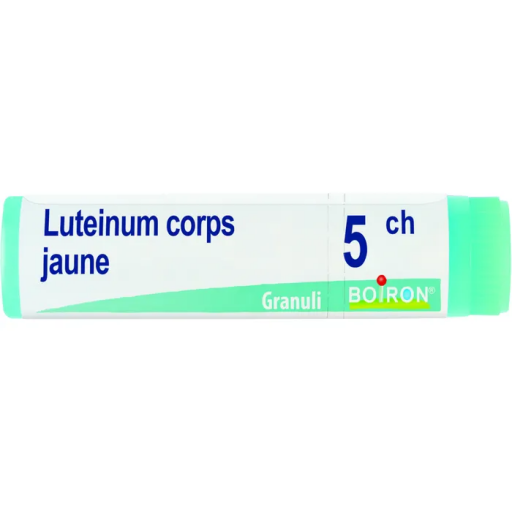 Boiron Luteinum Corps Jaune 5 CH Globuli Monodose - Rimedio Omeopatico
