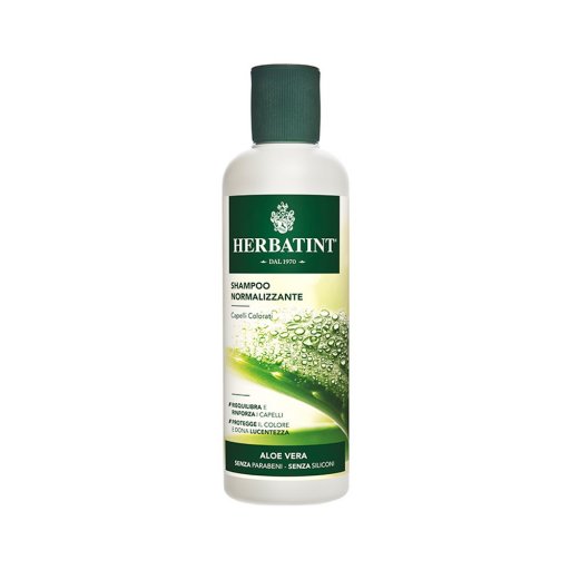Herbatint - Shampoo Normalizzante Aloe Vera 260 ml - Delicato e Protettivo per Capelli Colorati