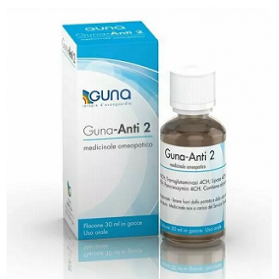 Guna-Anti 2 Gocce 30ml - Medicinale Omeopatico Senza Glutine