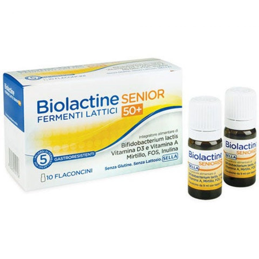 Biolactine Senior 50 Anni+ 10 Flaconcini