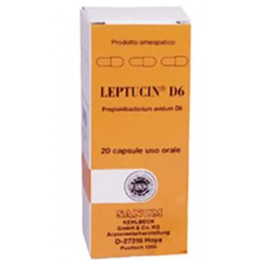  Leptucin D6 - Infiammazioni vescicali e disturbi della circolazione 20 capsule
