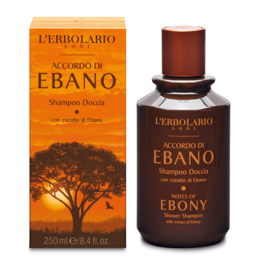 L'Erbolario - Shampoo Doccia Accordo di Ebano 250 ml