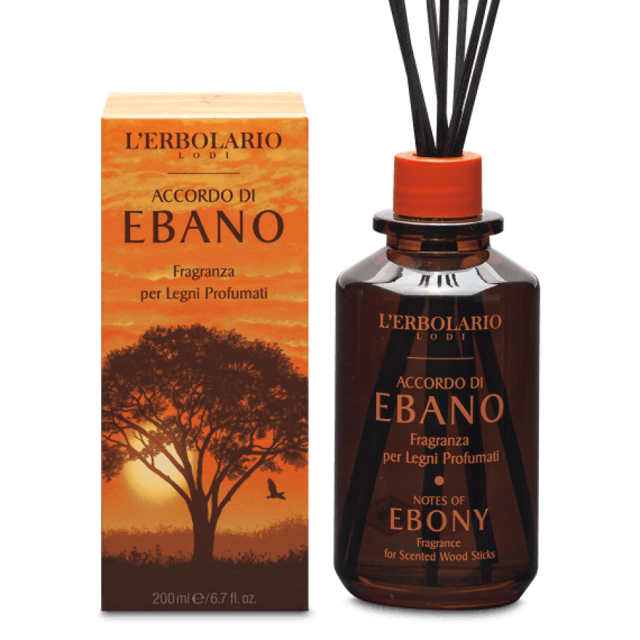  L'Erbolario - Fragranza per Legni Profumati Accordo di Ebano 200 ml