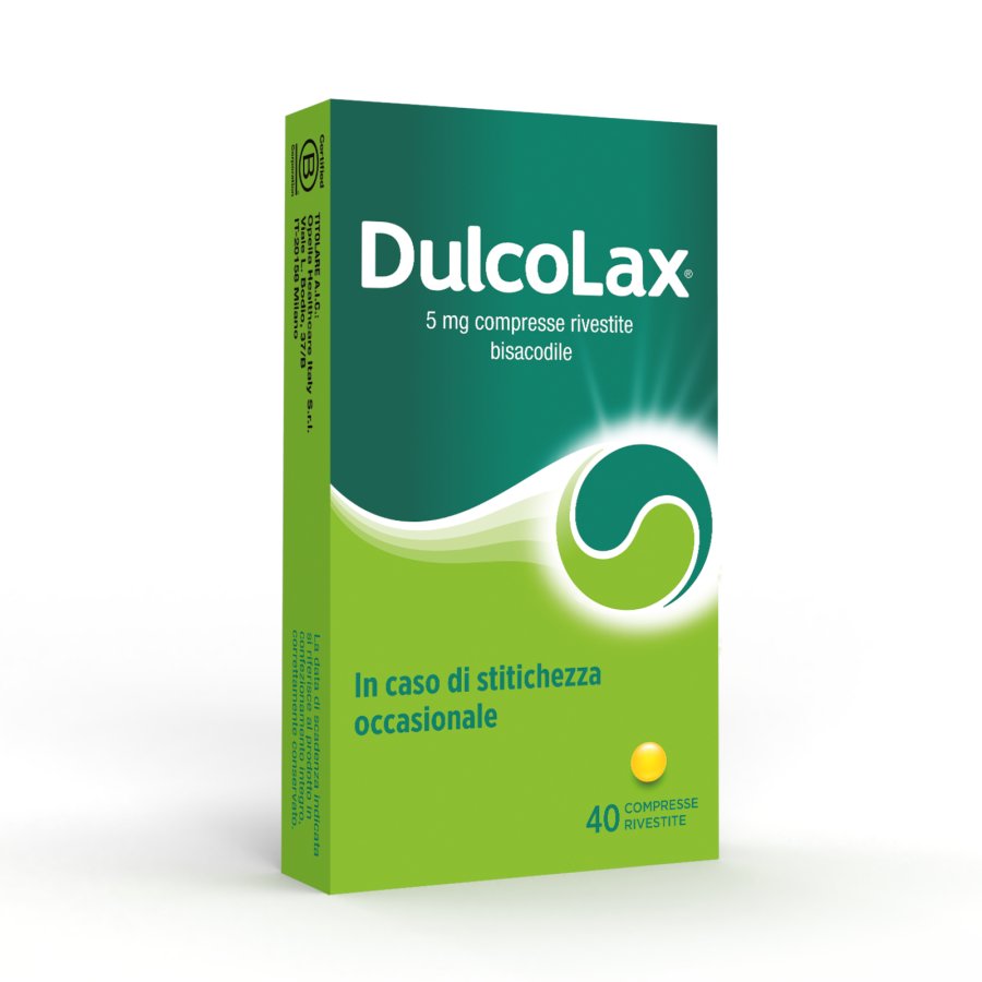 Dulcolax 5 mg, 40 Compresse Rivestite Dulcolax 5 mg, 40 Compresse Rivestite