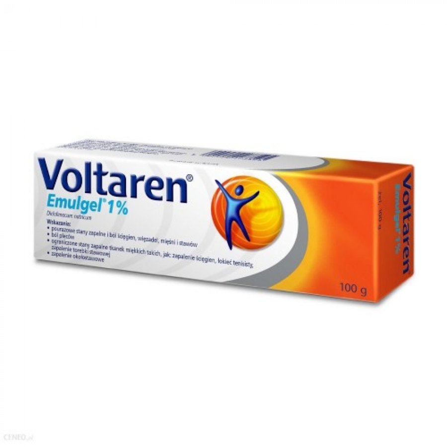 Voltaren 1% Emulgel 100g - Gel per il sollievo dal dolore muscolare e articolare