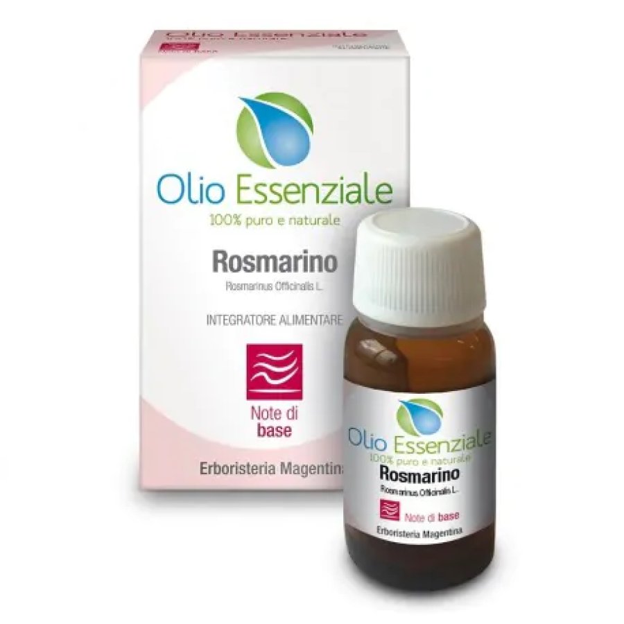 Olio Essenziale di Rosmarino Erboristeria Magentina, 10 ml