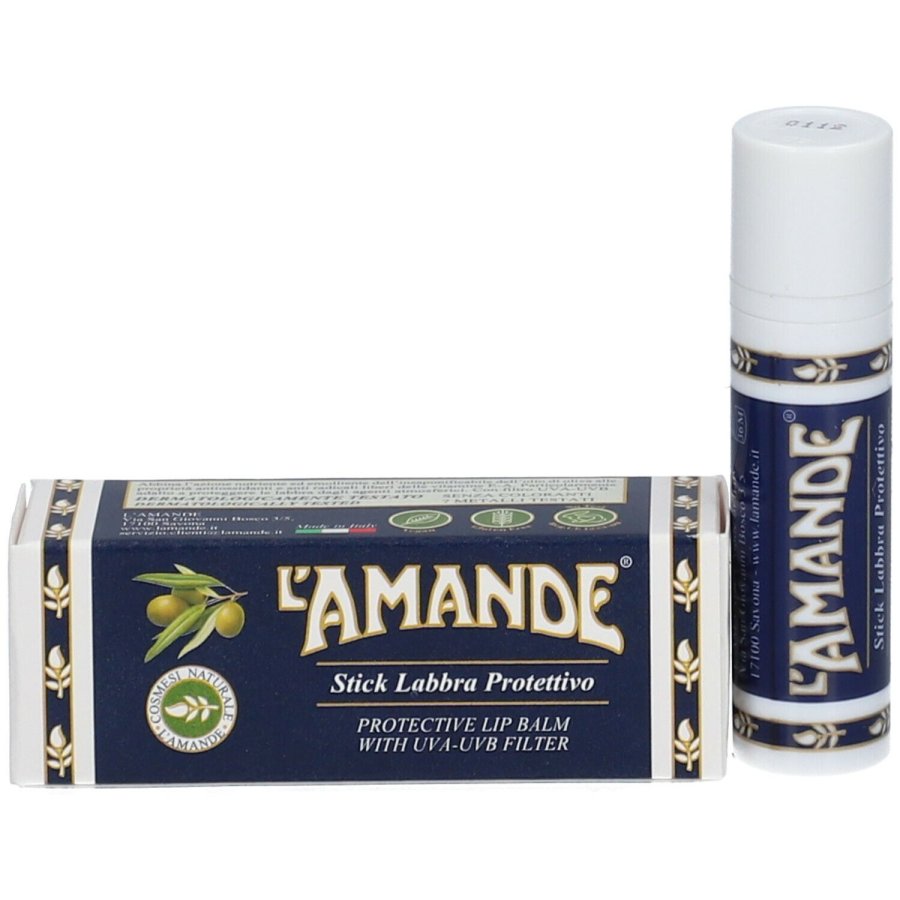 L'AMANDE Stick Labbra Protettivo, 4,5 ml L'AMANDE Stick Labbra Protettivo, 4,5 ml