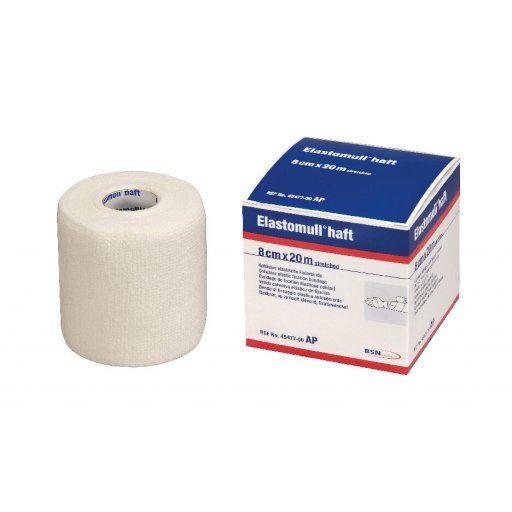 Elastomull Haft Benda Per Fissaggio Adesivo 6cmx20m - Fissaggio Sicuro per Medicazioni e Supporti