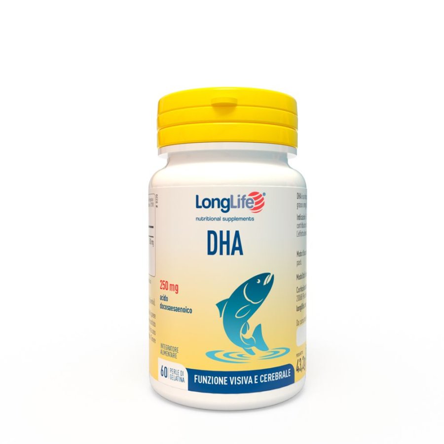 Longlife DHA 250Mg, 60 Perle
