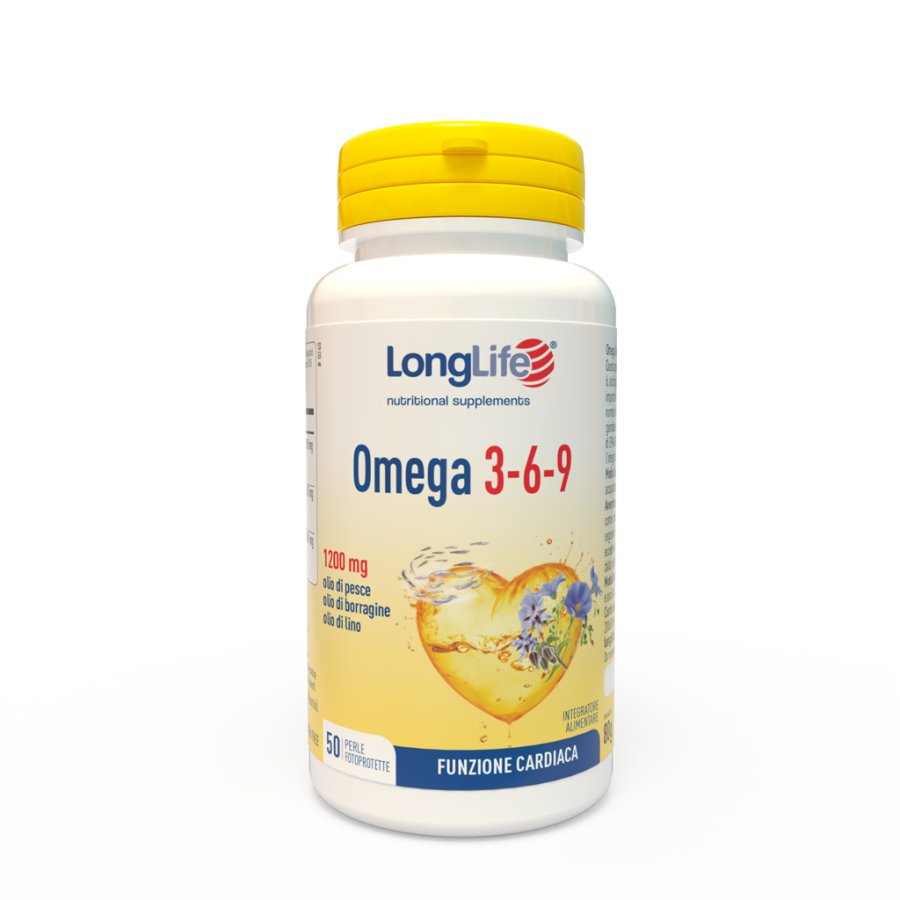 LongLife, Omega 3-6-9, 50 Perle