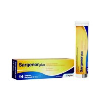 Sargenor Plus con Vitamina C 14 Compresse - Integratore Alimentare Effervescente