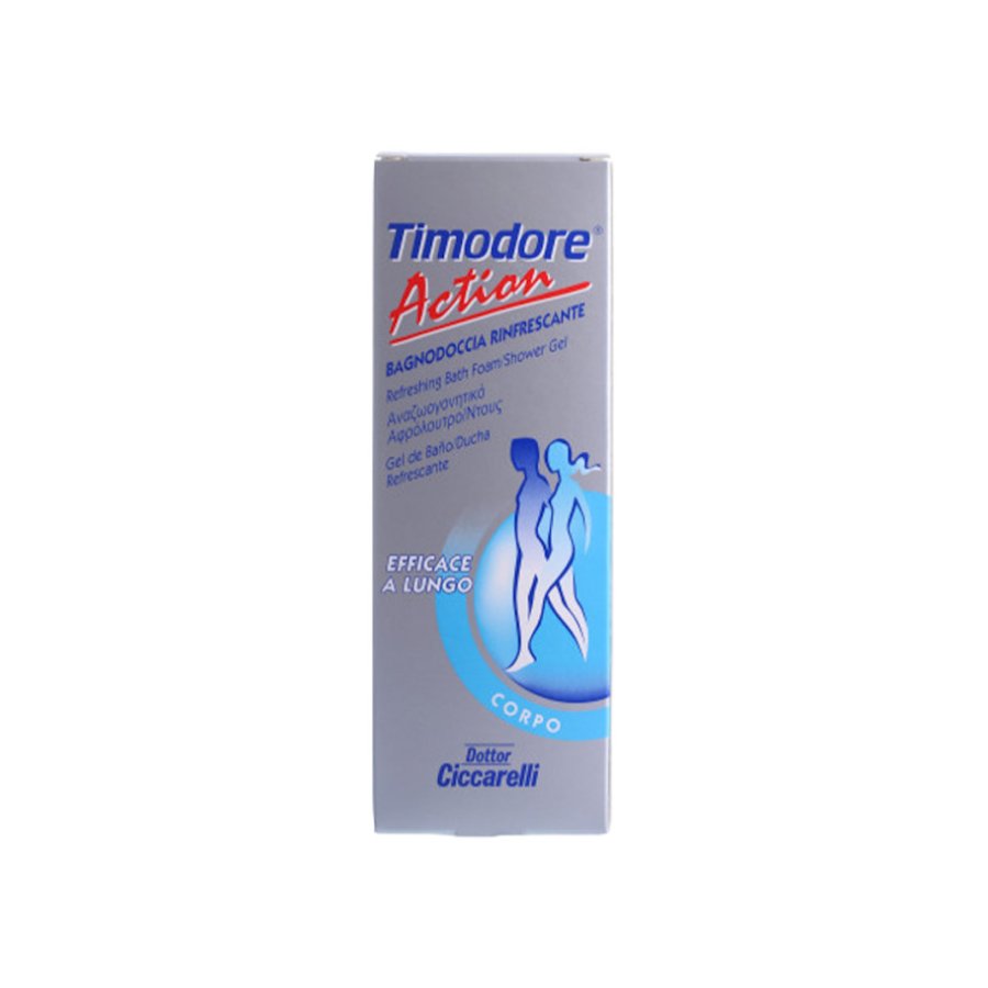 Timodore Action Bagnodoccia Rinfrescante, 200 ml Timodore Action Bagnodoccia Rinfrescante, 200 ml