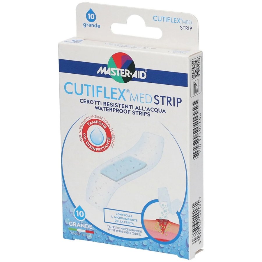Master-Aid Cutiflex Med Strip, 10 pezzi