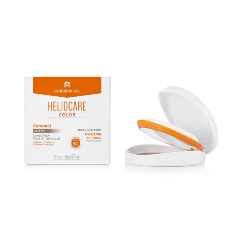 Difa Cooper - Heliocare Color Compatto SPF50 Brown 10g - Fondotinta Protettivo Solare