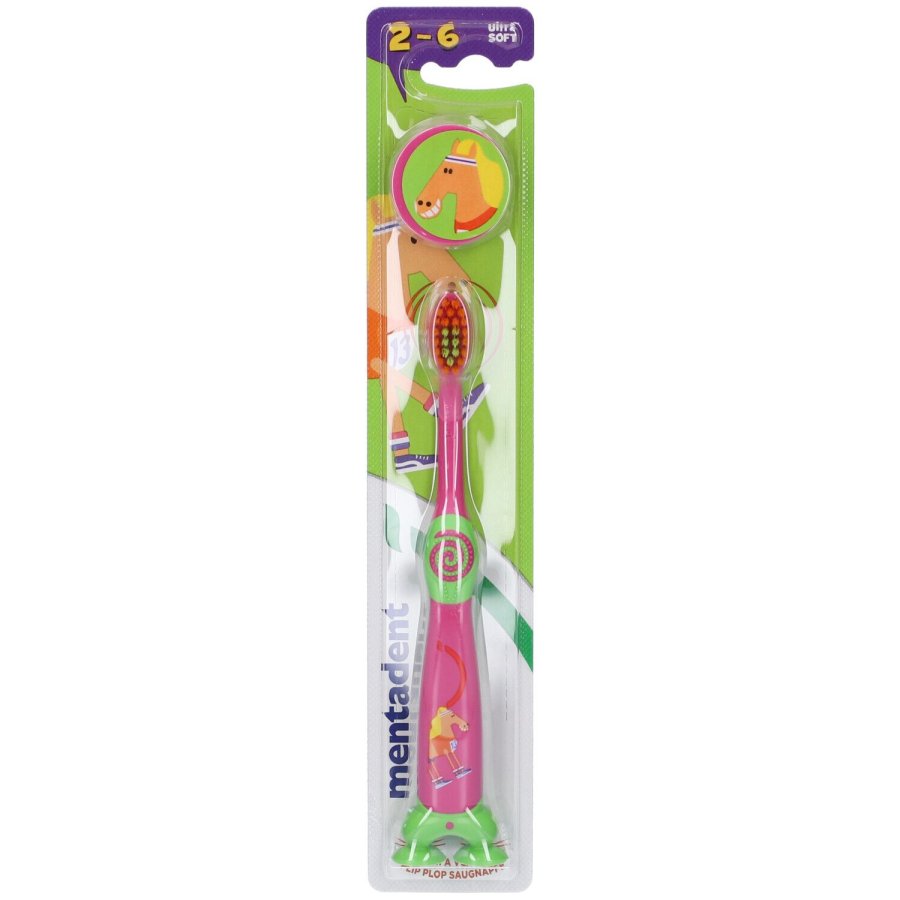 Mentadent Spazzolino Kids 2-6 Anni, 1 pezzo Mentadent Spazzolino Kids 2-6 Anni, 1 pezzo