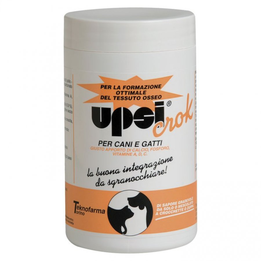 Upsicrok Premiscela Per Cani e Gatti 150g - Integratore Alimentare per la Salute Digestiva degli Animali Domestici