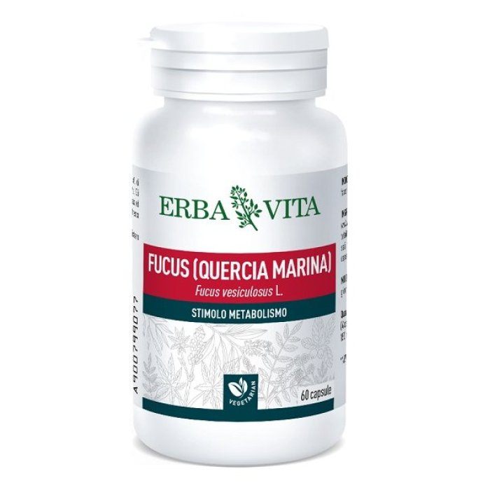 Erba Vita Fucus 60 capsule vegetali - Integratore Alimentare di Fucus