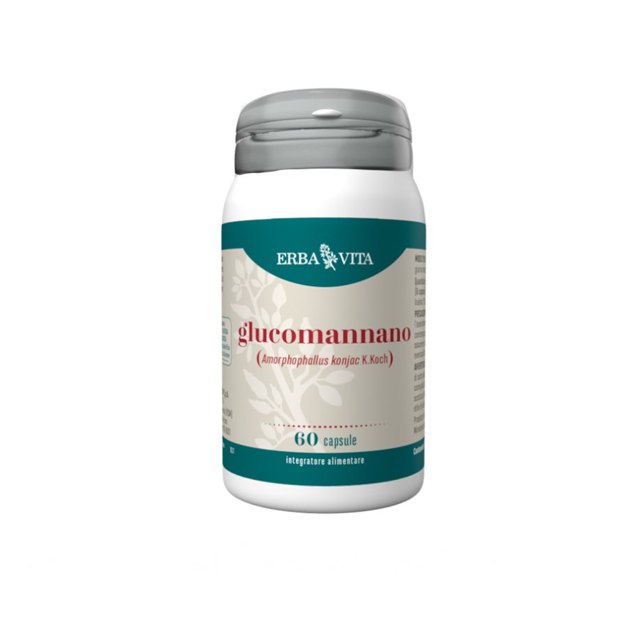 Erba Vita Glucomannano, 60 Capsule