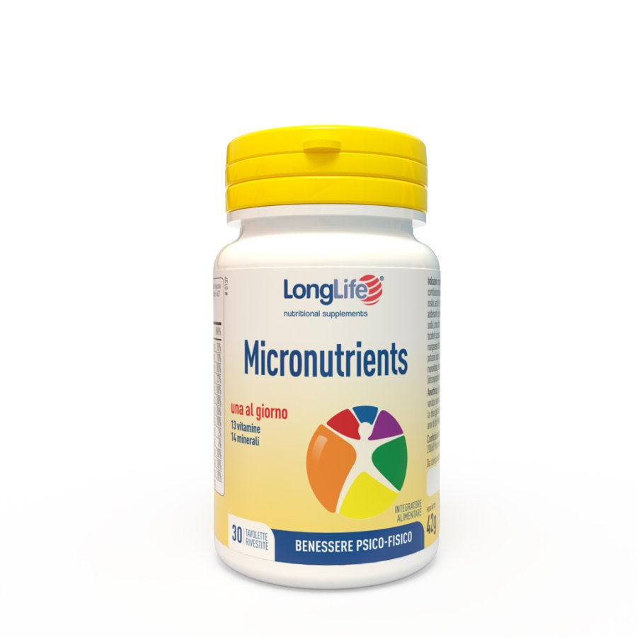 LongLife, Micronutrients, 30 tavolette