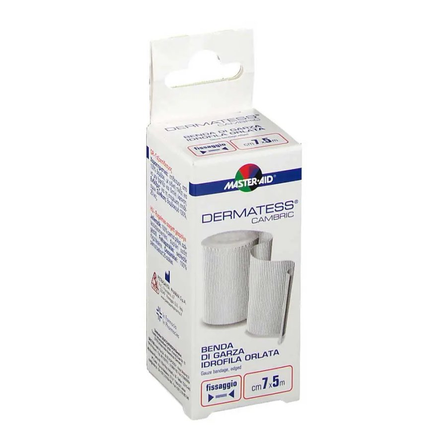 Master-Aid Dermatess Cambric, 1 Pezzo 7 cm x 5 m Master-Aid Dermatess Cambric, 1 Pezzo 7 cm x 5 m