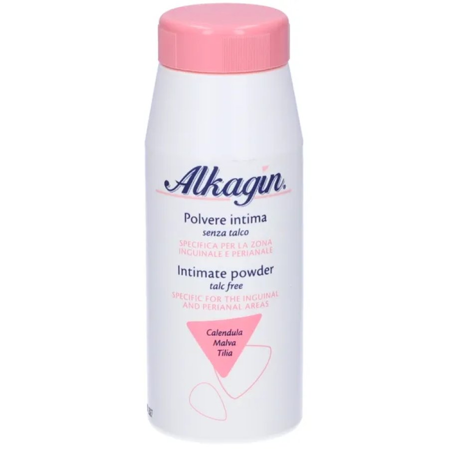 Alkagin Polvere Intima Senza Talco Zona Inguinale e Perianale, 100g