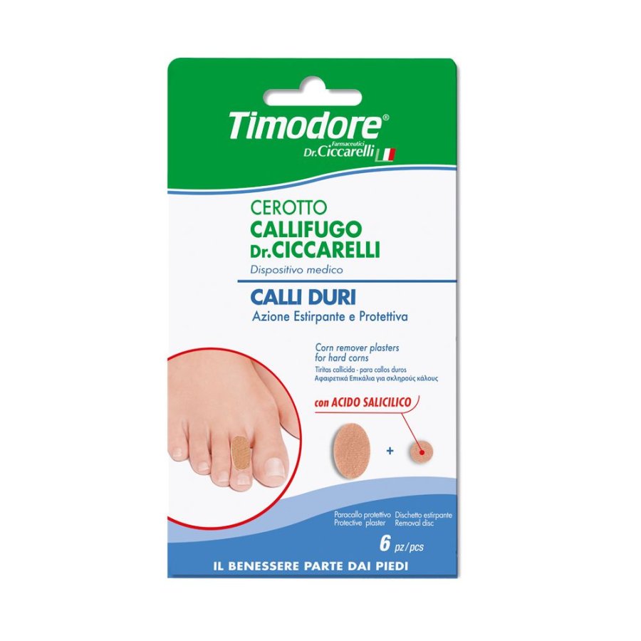 Dott. Ciccarelli Cerotti Callifughi per Calli Duri, 6 Pezzi Dott. Ciccarelli Cerotti Callifughi per Calli Duri, 6 Pezzi