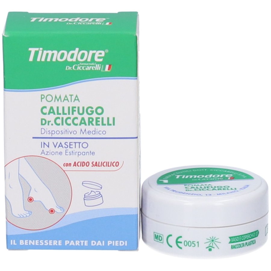 Timodore Pomata Callifugo in Vasetto, 5 ml Timodore Pomata Callifugo in Vasetto, 5 ml