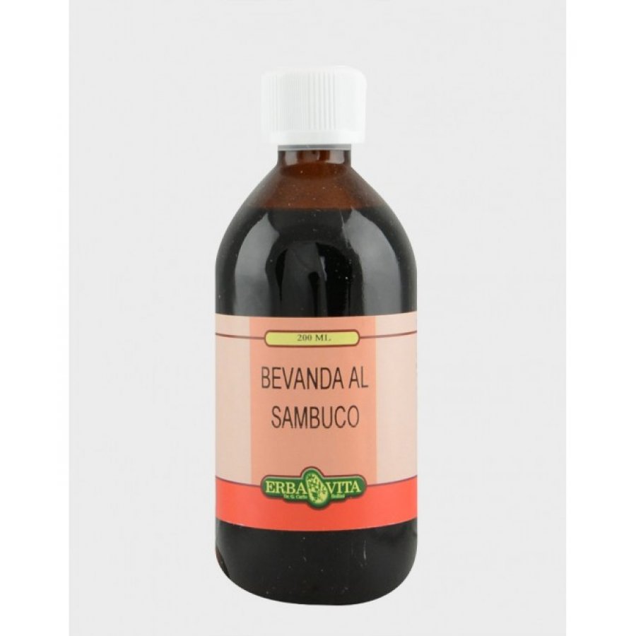 Erba Vita Sambuco Bevanda 200 ml - Estratto Alcolico Naturale