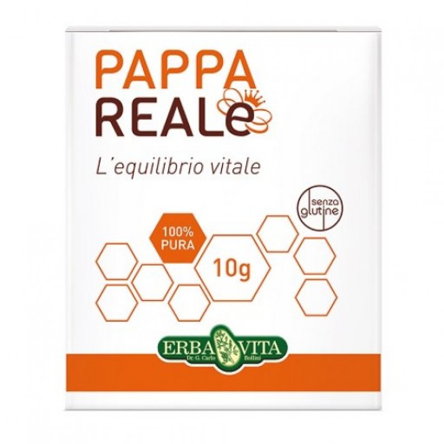 Erba Vita Pappa Reale Fresca 10 g - Integratore Naturale di Pappa Reale