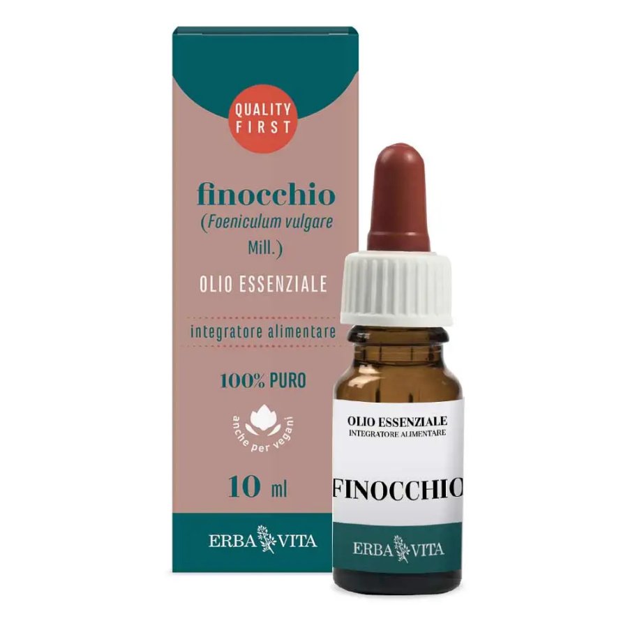 Erba Vita Olio Essenziale Finocchio, 10 ml