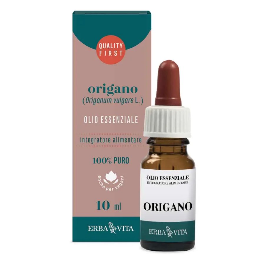 Erba Vita, Olio Essenziale Origano, 10 ml