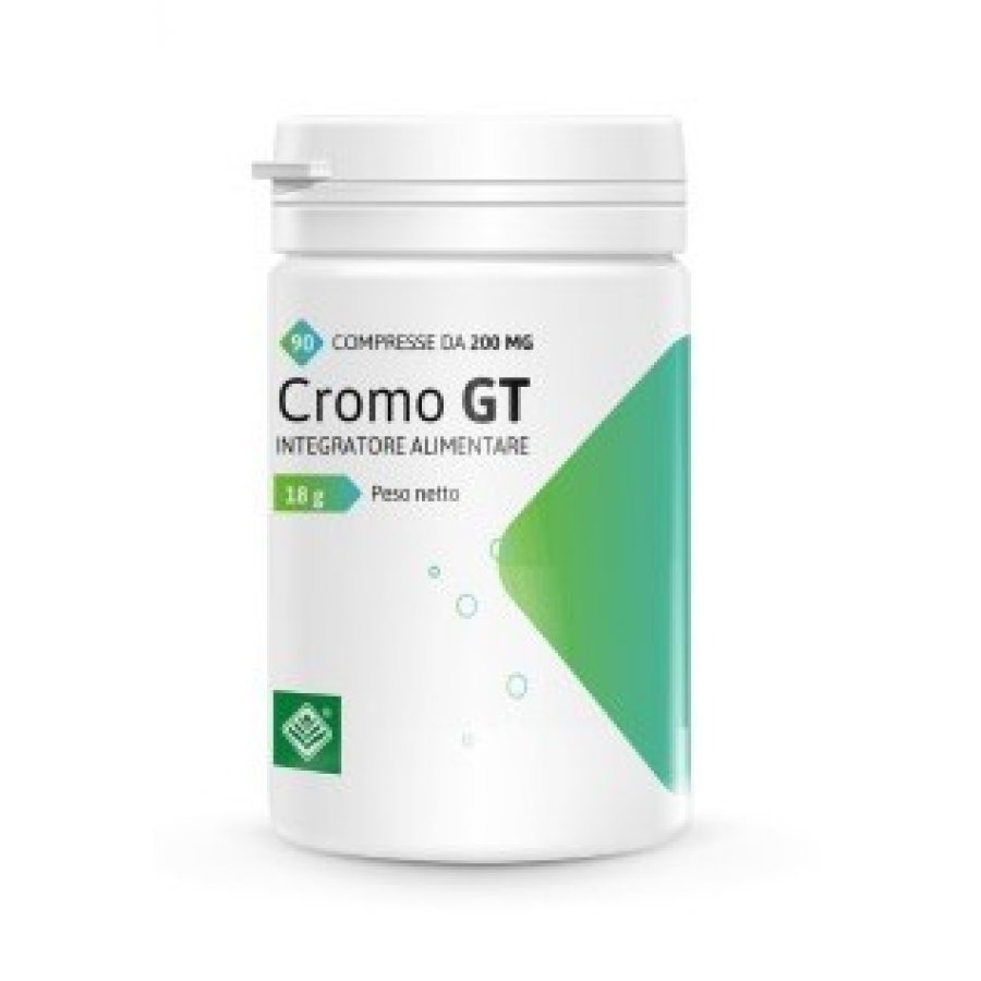Cromo GT 90 Compresse - Integratore di Cromo per il Controllo del Glucosio