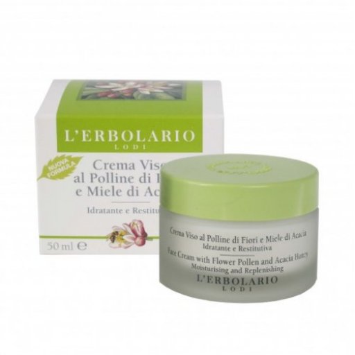 L'erbolario - Crema Viso al Polline di Fiori e Miele di Acacia 50 ml